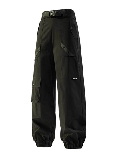 Men's Cargo Jogger Quick-Dry Pants with Pockets - Ebony's Shopping