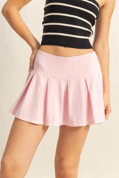 HYFVE Pleated Mini Skort - Ebony's Shopping