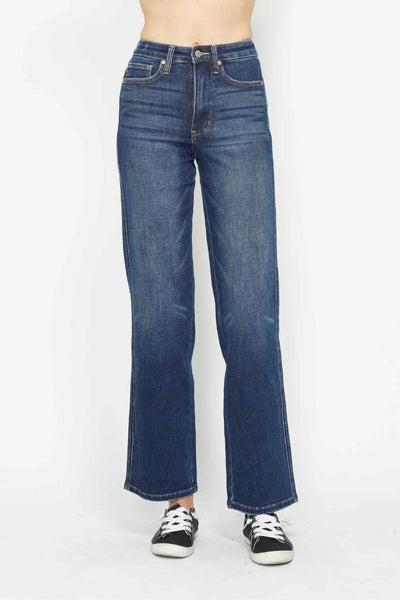 Judy Blue Full Size High Waist Tummy Control Jeans - Ebony's Shopping