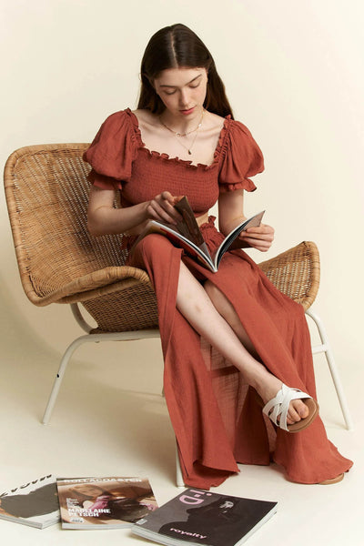 Jade By Jane 2 Piece Crop Top and Skirt Set - Ebony's Shopping