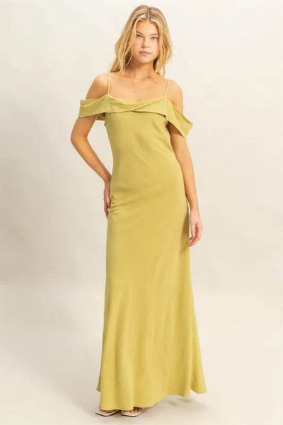 HYFVE Flattering Fit Cami Maxi Dress - Ebony's Shopping