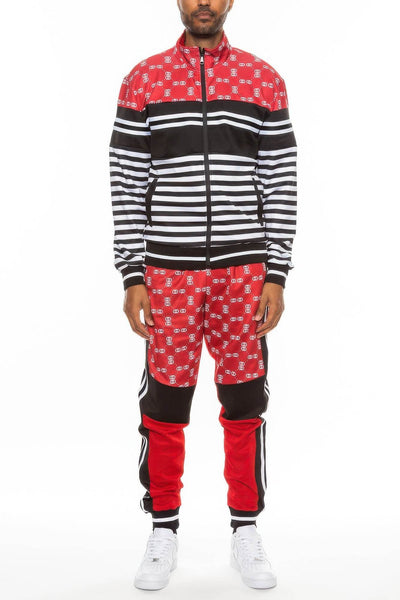 Chain Link Track Suit - Ebony's Shopping