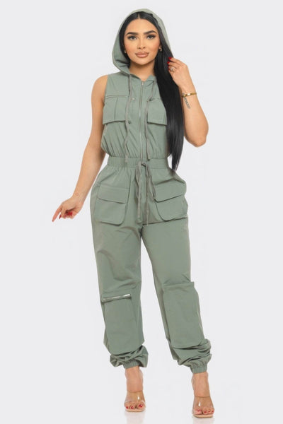 Cargo Jumpsuit - Ebony's Shopping