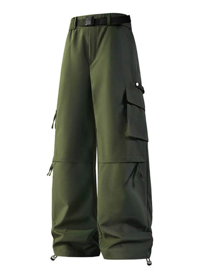 Men's Cargo Pants with Multi Pockets - Ebony's Shopping