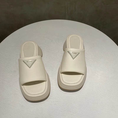 PU Leather Platform Sandals - Ebony's Shopping