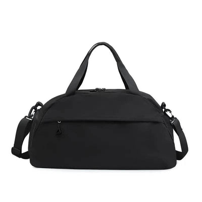 Nylon Solid Travel Bag - Ebony's Shopping